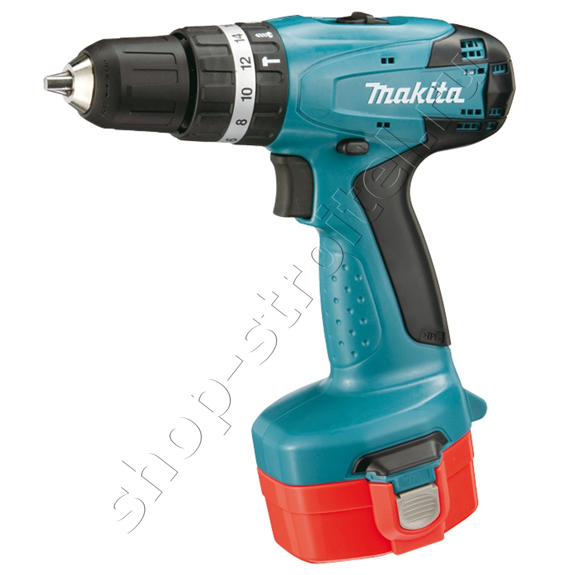 Увеличенная фотография Аккумуляторная дрель шуруповерт Makita 8281 DWAE